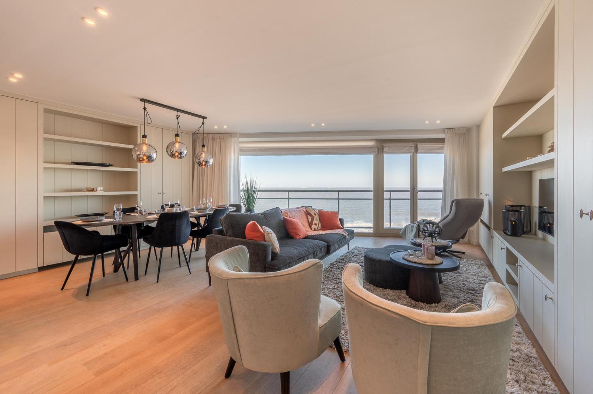 Apartment 7e Verdiep Met Zeezicht In Voor Max 6 Personen *